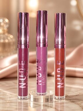 Liquid Lip Trio — Plum, Mauve & Terracotta
